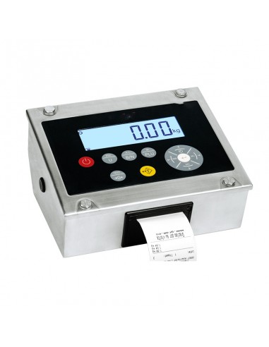 INDICADOR INOX CON IMPRESORA K3iP